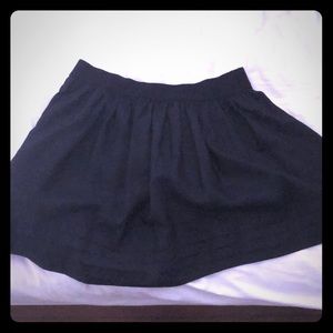 Black BCBG mini skirt